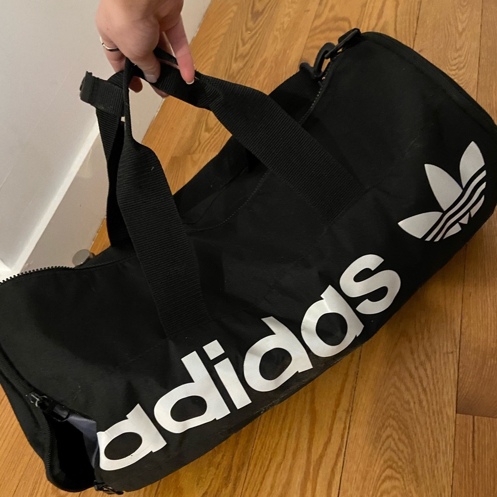 Adidas duffel bag!